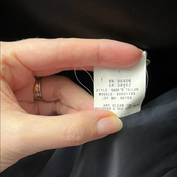 Theory Gabe B Charcoal Blazer for Women - Picture 4 of 5